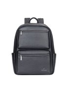 B Cavalli B Rucsac unisex de piele 166989 - Negru