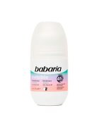 BABARIA Deodorant roll-on fara alcool anti pete albe - Invisible - 50 ml