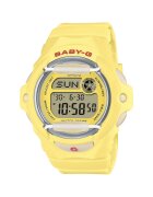 Baby-G Ceas Dama BG-169CH-9ER - galben - 43mm - rezistent la apa 200m - curea din cauciuc