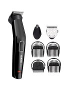 BaByliss Aparat de tuns si ras 6in1 Multi Trimmer - 6 accesorii - 2 capete - Negru