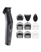 BaByliss Aparat de tuns si ras Carbon Titanium 10in1 Multi Trimmer - 10 Accesorii - 3 capete - Negru