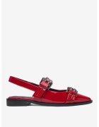 Badura Balerini 5903698586243 - Piele naturala - Rosu - Rosu
