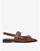Badura Balerini 5903698586250 - Piele naturala - Maro - Maro