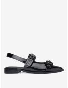 Badura Balerini 5903698586274 - Piele naturala - Negru - Negru