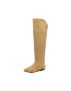 Badura Cizme dama EO-CELIA-60504-25 - elastice - bej - piele naturala