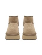 Badura Cizme dama slip-on - gri - material sintetic
