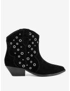 Badura Ghete dama 5903419788222 - Piele intoarsa - Negru - Negru