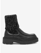 Badura Ghete dama 5905588093442 - Piele naturala - Negru - Negru