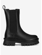 Badura Ghete dama 5905588815037 - Piele naturala - Negru - Negru