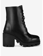 Badura Ghete dama 5905588821984 - Piele naturala - Negru - Negru