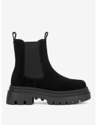Badura Ghete dama 5905588841838 - Piele intoarsa - Negru - Negru