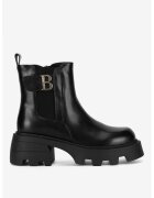 Badura Ghete dama 5905588842408 - Piele naturala - Negru - Negru