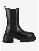 Badura Ghete dama 5905588954149 - Piele naturala - Negru - Negru