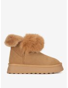 Badura Ghete dama 5905588957126 - Piele intoarsa - Bej - Bej