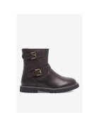 Badura Ghete fete 5905588102038 - Piele naturala - 26 EU - Maro