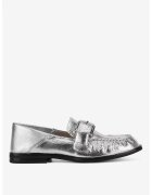 Badura Mocasini dama 5903698601199 - Piele naturala - Argintiu - Argintiu