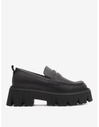 Badura Mocasini dama 5905588045212 - Piele naturala - Negru - Negru