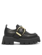 Badura Pantofi sport pentru dama negri - din piele naturala - Negru