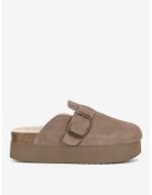 Badura Papuci dama 5905588986010 - Piele intoarsa - Bej - Bej
