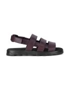 Badura Sandale barbati - 590559 - Piele naturala - Visiniu - Visiniu