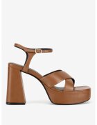 Badura Sandale dama 5903698194509 - Piele naturala - Maro - Maro