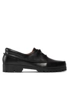 Balagan Mocasini dama 303531713 - Piele naturala - Negru - Negru