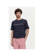BALDESSARINI Tricou barbati B4 20082.5293 - Bumbac - Bleumarin - Bleumarin