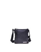 Baldinini Geanta crossbody de piele - Negru