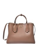 Baldinini Geanta shopper din piele - Maro