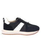 Baldinini Pantofi sport cu segmente din piele intoarsa - Negru