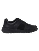 Baldinini Pantofi sport din piele cu insertii din piele intoarsa - Negru