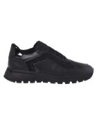Baldinini Pantofi sport din piele cu segmente din piele intoarsa - Negru