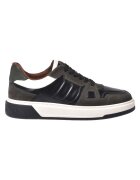 Baldinini Pantofi sport flatform cu garnituri din piele intoarsa - Verde