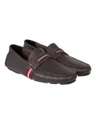 Bally Pantofi loafer din piele cu detaliu textil Waran -