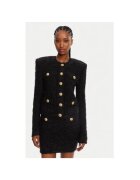 Balmain Bluza dama DF1SK249KG43 - Poliamida/Viscoza - Negru - Negru