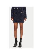 Balmain Fusta Dama - 305313478 - Poliamida - Viscoza - Albastru - Albastru