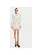 Balmain Fusta Dama - 305313751 - Bumbac - Viscoza - Alb - Alb