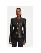 Balmain Geaca din piele dama DF0SK690LC62 - Piele naturala - 36 EU - Negru