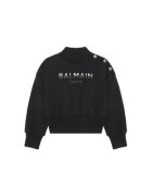 Balmain Hanorac copii negru - bumbac - cu elastan