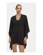 Balmain Pareo plaja - negru - bumbac si viscoza