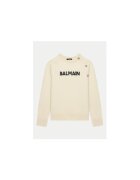 Balmain Pulover copii - bej - 64% lana - 36% poliamida