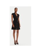 Balmain Rochie Dama - 305313829 - Viscoza - 38487 - Negru