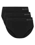 Bamboo Basics Set de chiloti Belle - 3 perechi - Negru