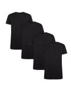 Bamboo Basics Set de tricouri Ruben - 4 piese - Negru
