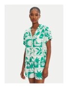 Banana Moon Camasa dama TAYLOR SHELLPAT - Viscoza/In - Verde - Verde
