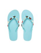 Banana Moon Papuci flip-flop dama LUCEROS TAHUATA - Textil - Turcoaz - Turcoaz