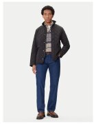 Barbour Geaca de tranzitie barbati negru - fabricata din materiale de calitate