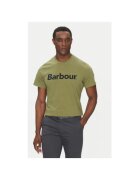 Barbour Tricou barbati MTS0531OL39 - Bumbac - Verde - Verde