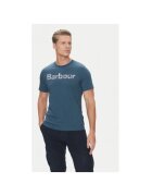 Barbour Tricou barbati MTS1391BU18 - Bumbac - Bleumarin - Bleumarin