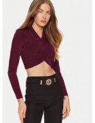 BARDOT Bluza dama - 304699351 - Acetat - Rosu - Rosu